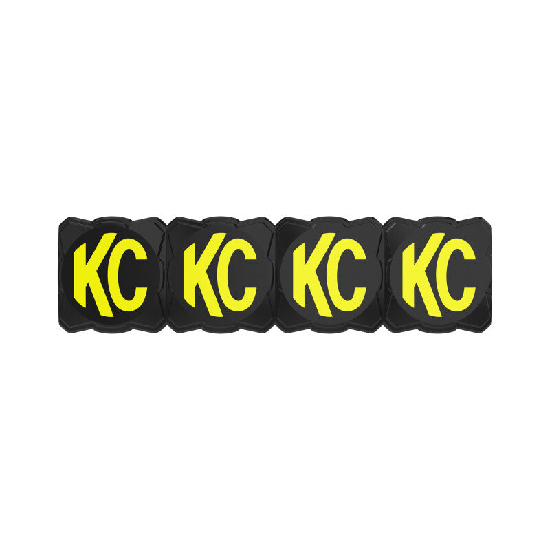 Barre lumineuse LED KC HiLiTES FLEX ERA 10 pouces avec cache-lumière noir (COUVERCLE SEULEMENT)