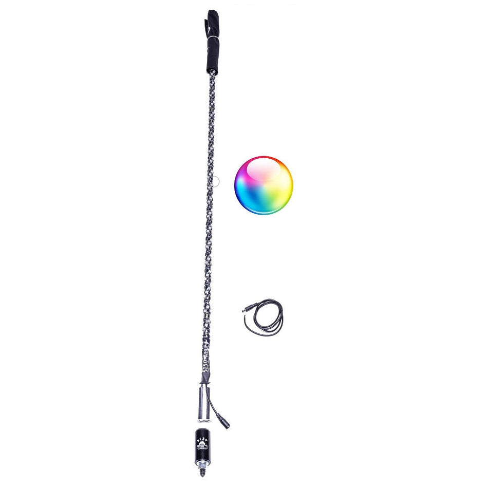 Standard LED Whip – App Control – Whip Only