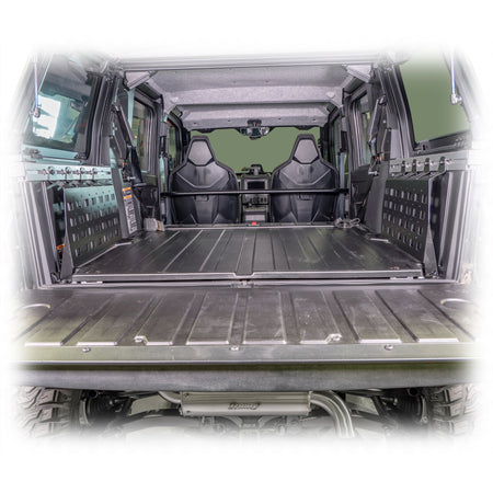 Cargo storage molle solution for the Xpedition rear bay