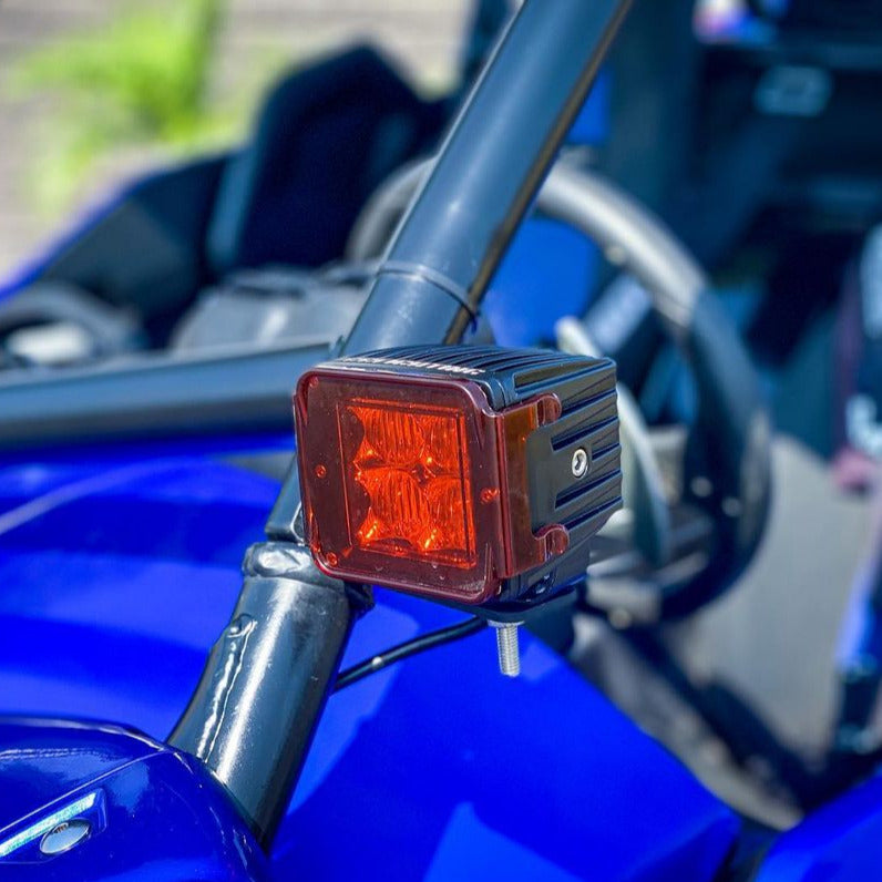 Couvercle coloré pour lentille de projecteur LED
