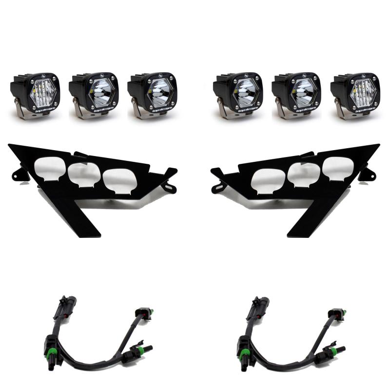 Kit de phares LED/laser pour Polaris RZR S1 | 2020–2024