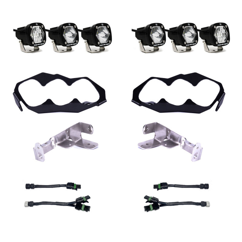 Kit de phares à DEL triples S1 pour Can-Am Maverick R