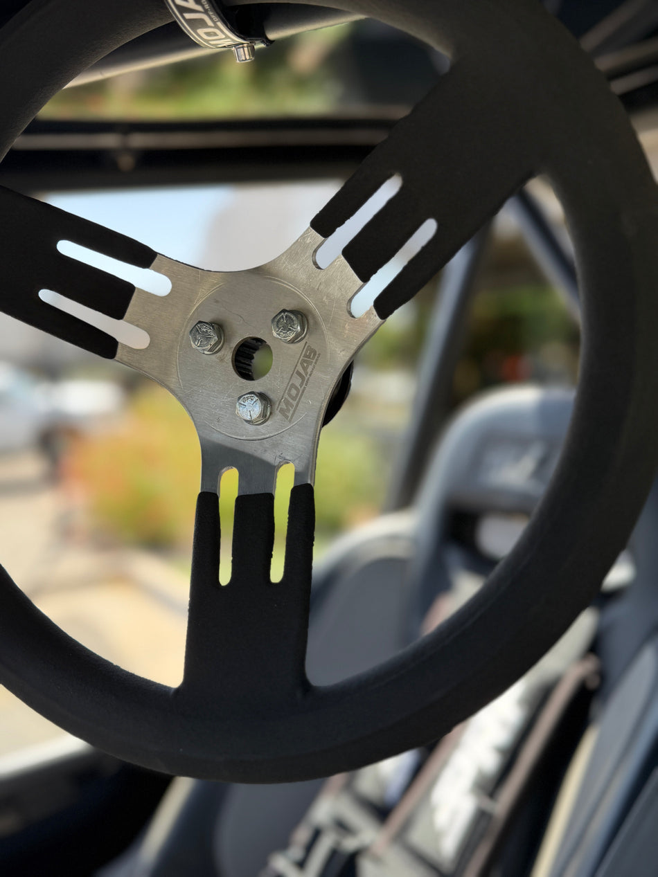 Volant MOJAB 13" en aluminium – Fixation à 3 boulons (branches à revêtement étendu)
