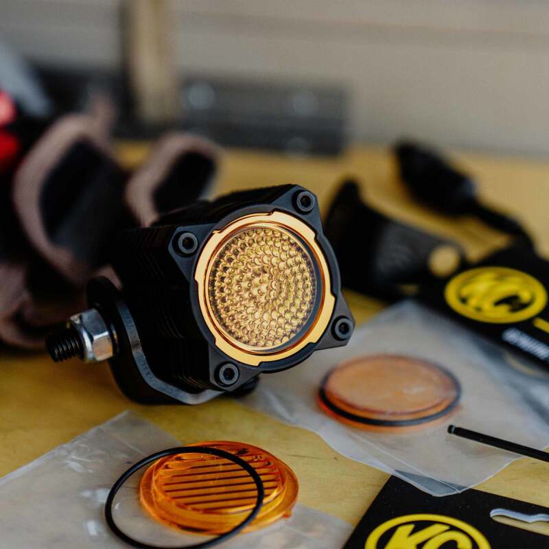 Lentille de phare haute performance jaune KC HiLiTES FLEX ERA 1