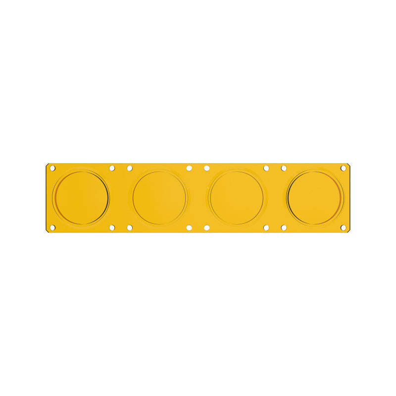 Lentille LED haute performance KC HiLiTES FLEX ERA à faisceau concentré jaune pour barres lumineuses