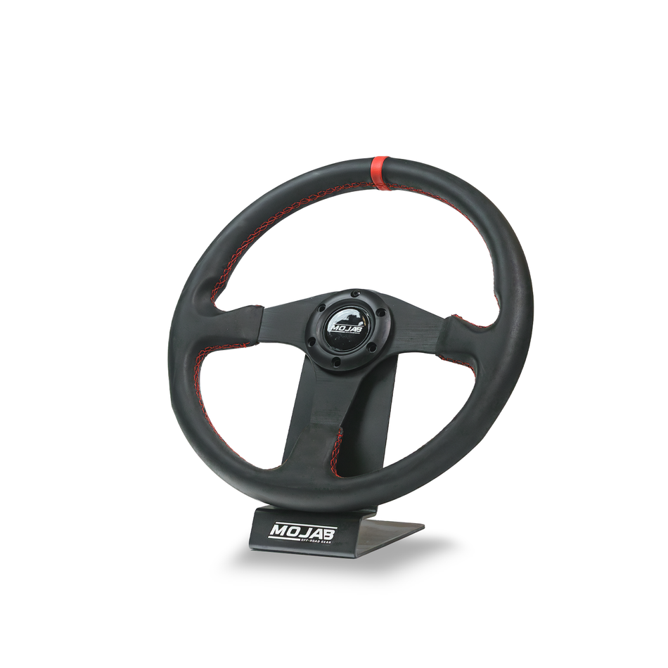 Volant plat MOJAB 13,5 pouces en cuir ou en daim