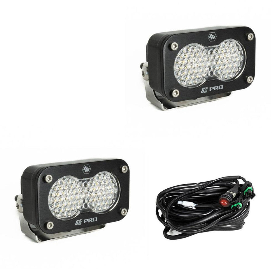 Baja Designs S2 Pro LED Light Pods - Clear