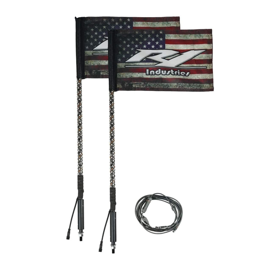 R1 Extreme LED Light Whips (Pair)