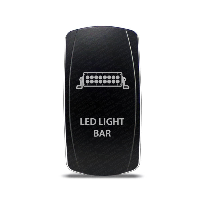 D2D LED Rocker Switch – Laser Etched, Waterproof
