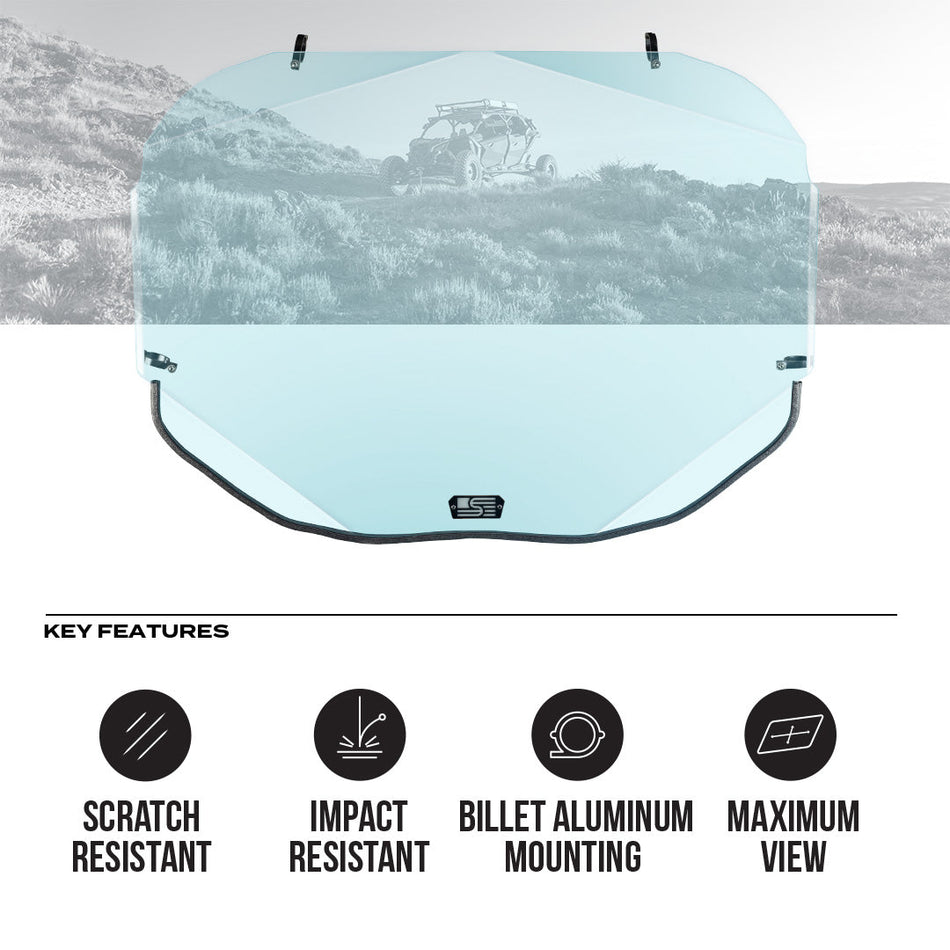 Can-Am Maverick X3 Polycarbonate Full Front Windshield