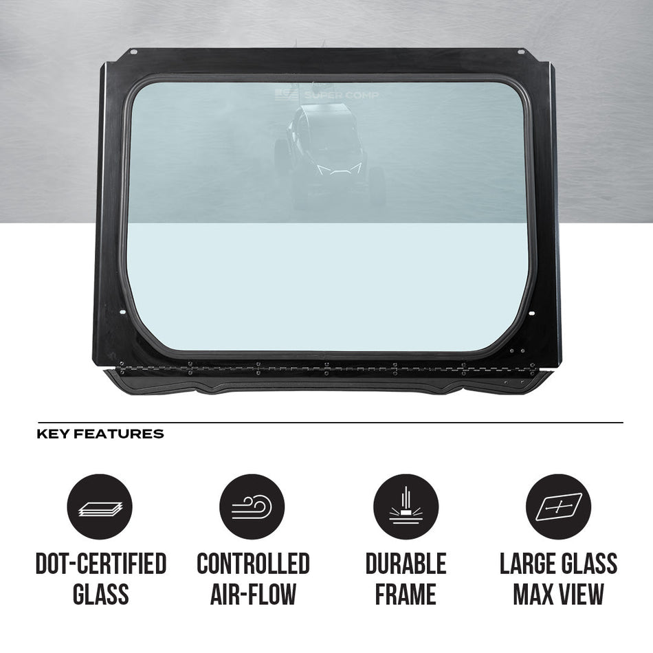 Pare-brise avant Polaris Pro R