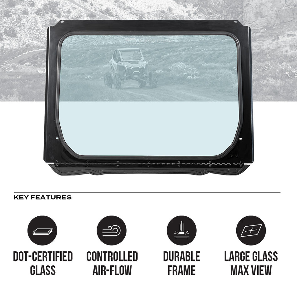 Pare-brise avant Polaris RZR Pro XP et Turbo R