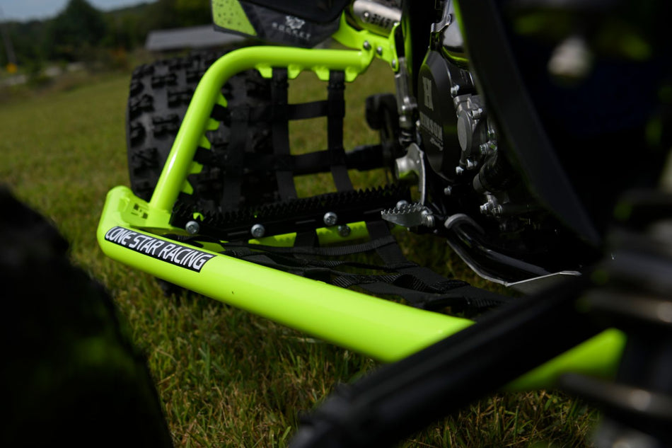 Yamaha YFZ450R/YFZ450X DC-PRO GEN III Nerf Bars W/Built in Heel Guards