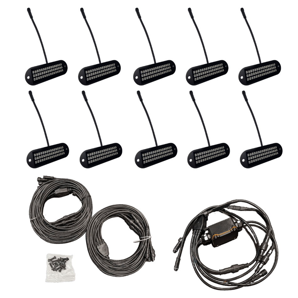 R1 Industries XL LED Rock Lights (10-Pod)