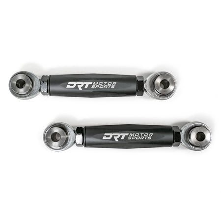 Powder coated link rods and stainless spacers for off-road use