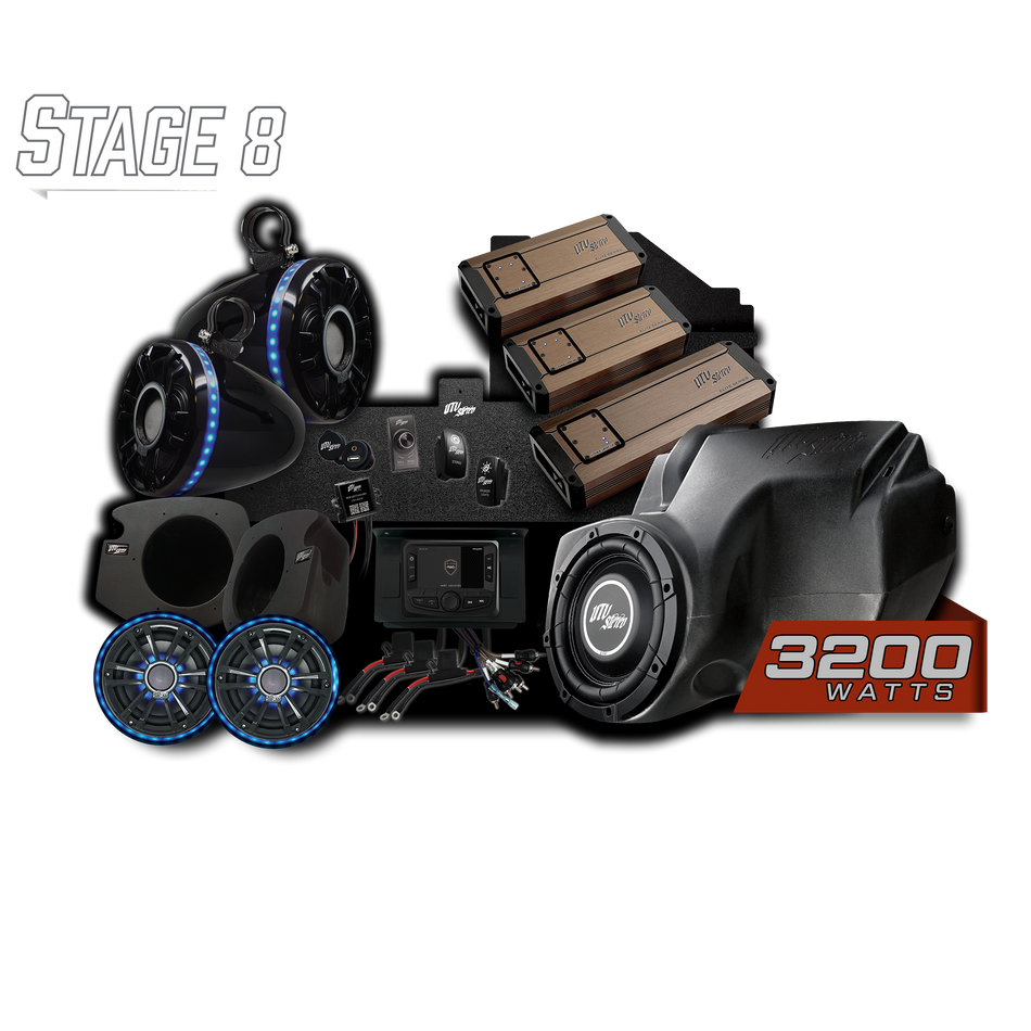 Kit stéréo RZR® Elite Series Stage 8 | UTVS-RZR-S8-E