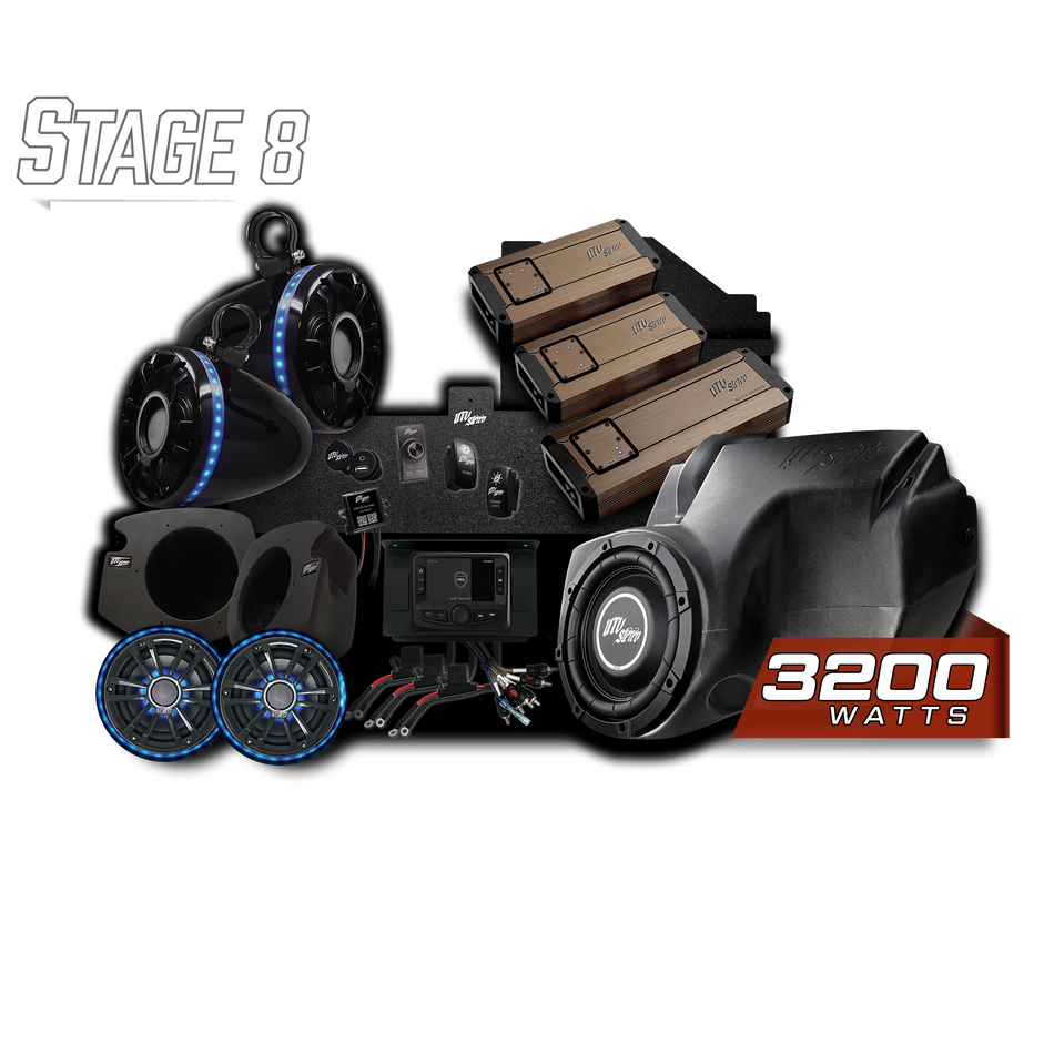 Kit stéréo RZR® Elite Series Stage 8 | UTVS-RZR-S8-E