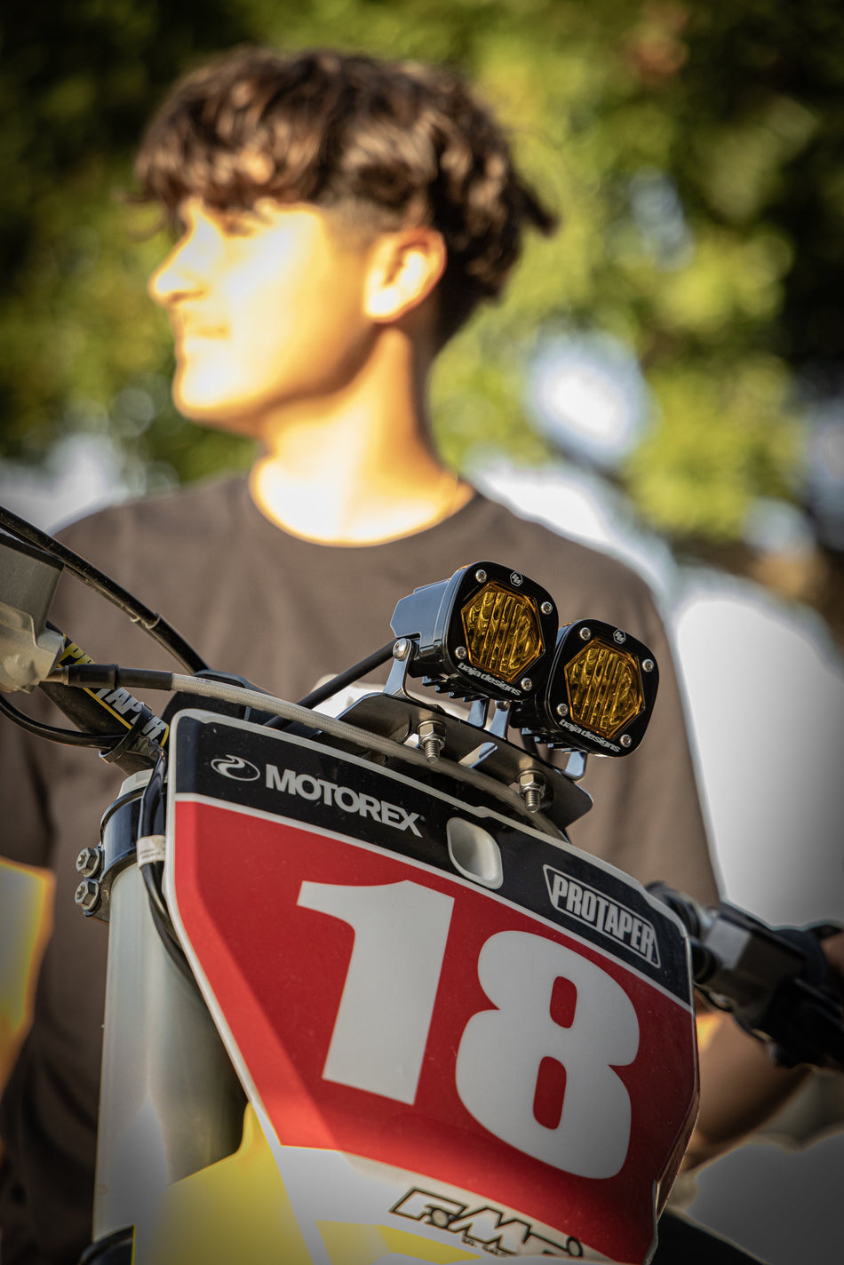 Kits de luces para motos de cross