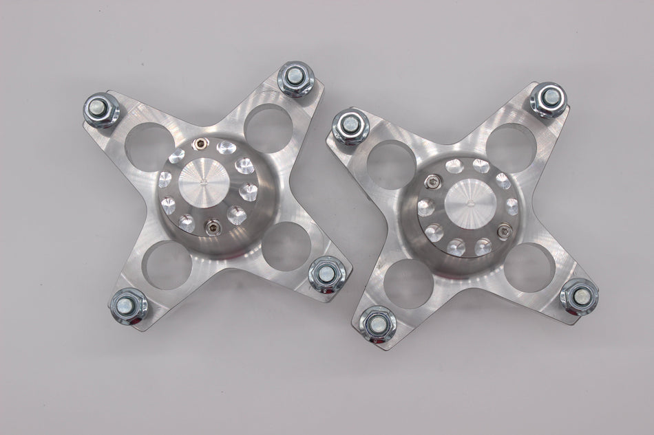 Yamaha Warrior Billet Aluminum Front Wheel Hubs