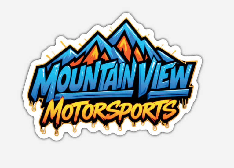 Mountain View Motorsports Die-Cut Graffiti Sticker