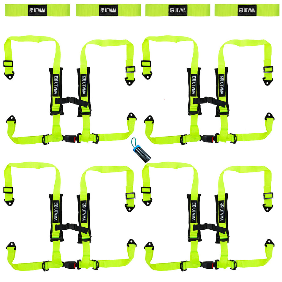 Four Harness Pack Auto Buckle with Harness Collars