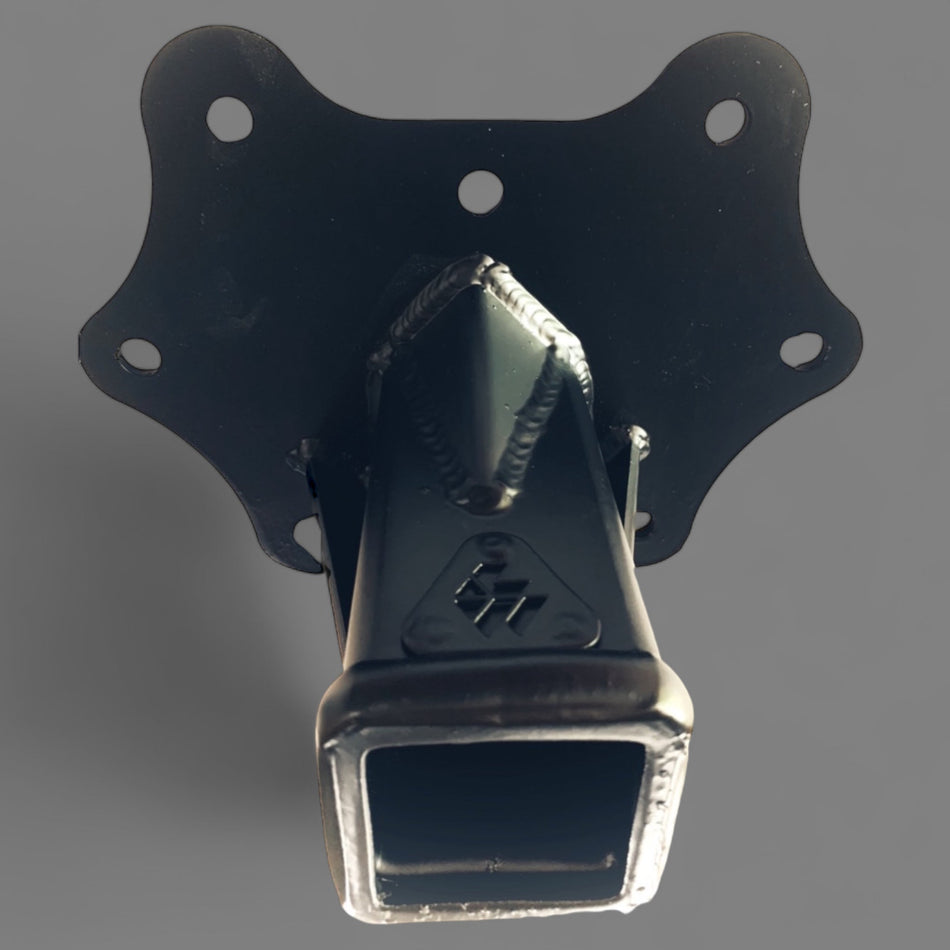 1K/TURBO - Placa de enganche del receptor para parachoques L&amp;W