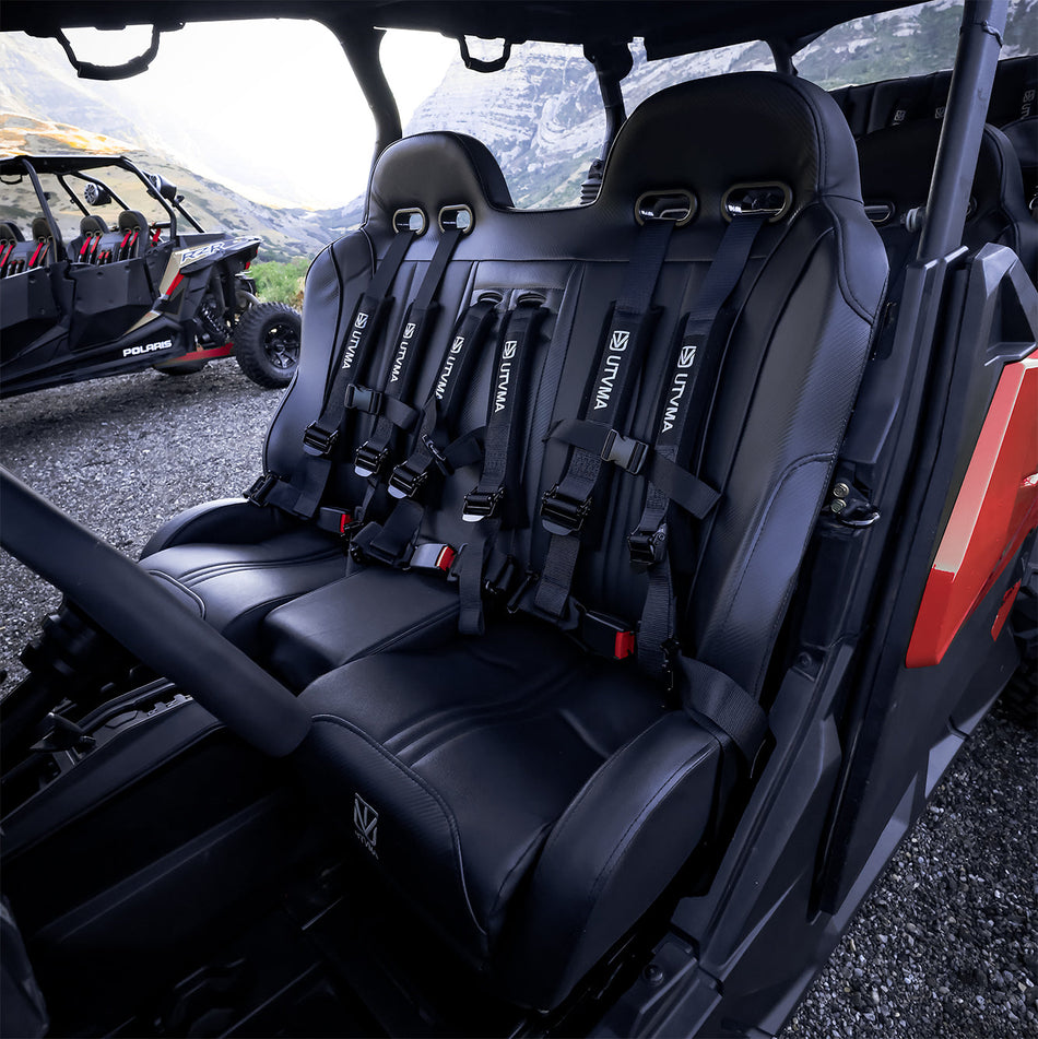 Commander Max Front Bench Seat With Harnesses (2021-2025)