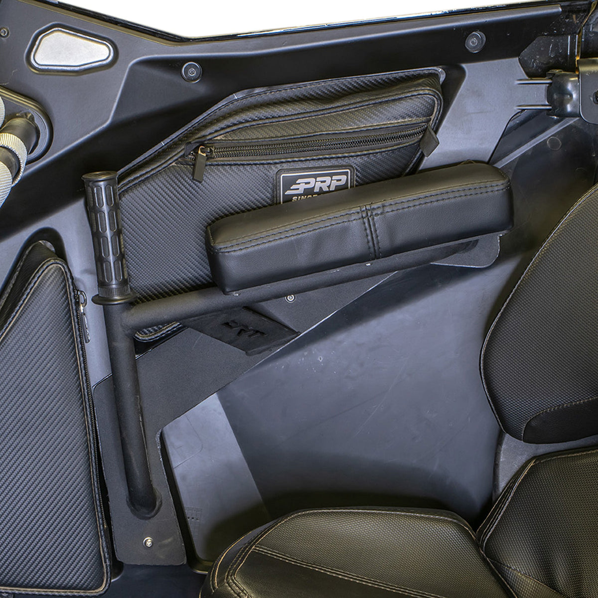 Rear door armrests for Polaris RZR Pro XP interior comfort upgrade