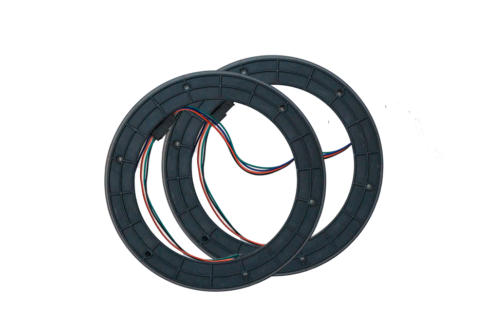 Anneaux de haut-parleurs LED RGB 6,5" (paire) | UTVS-65LSR
