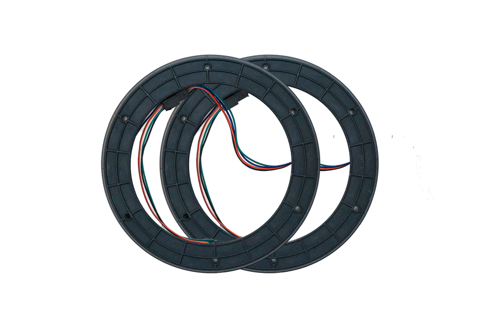 Anneaux de haut-parleurs LED RGB 6,5" (paire) | UTVS-65LSR