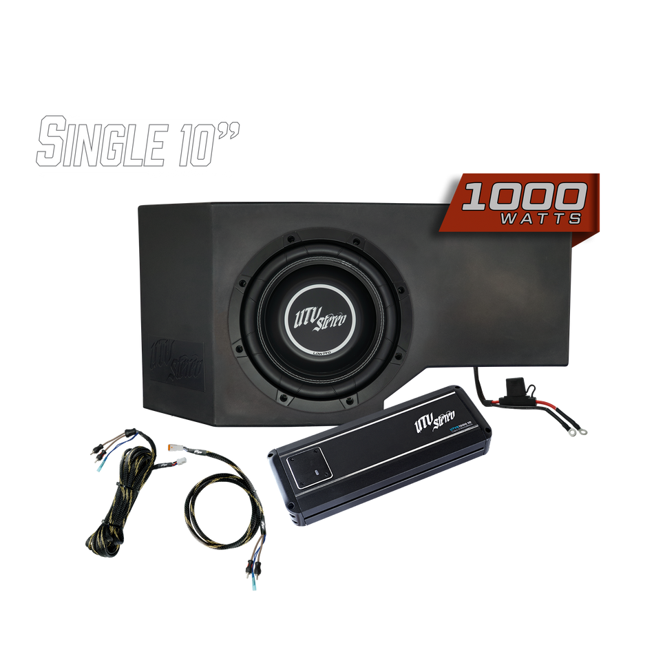 Kit de caisson de basses 10" côté passager pour Can-Am® Defender 1000 W | UTVS-DEF-SUB-1000-PASS