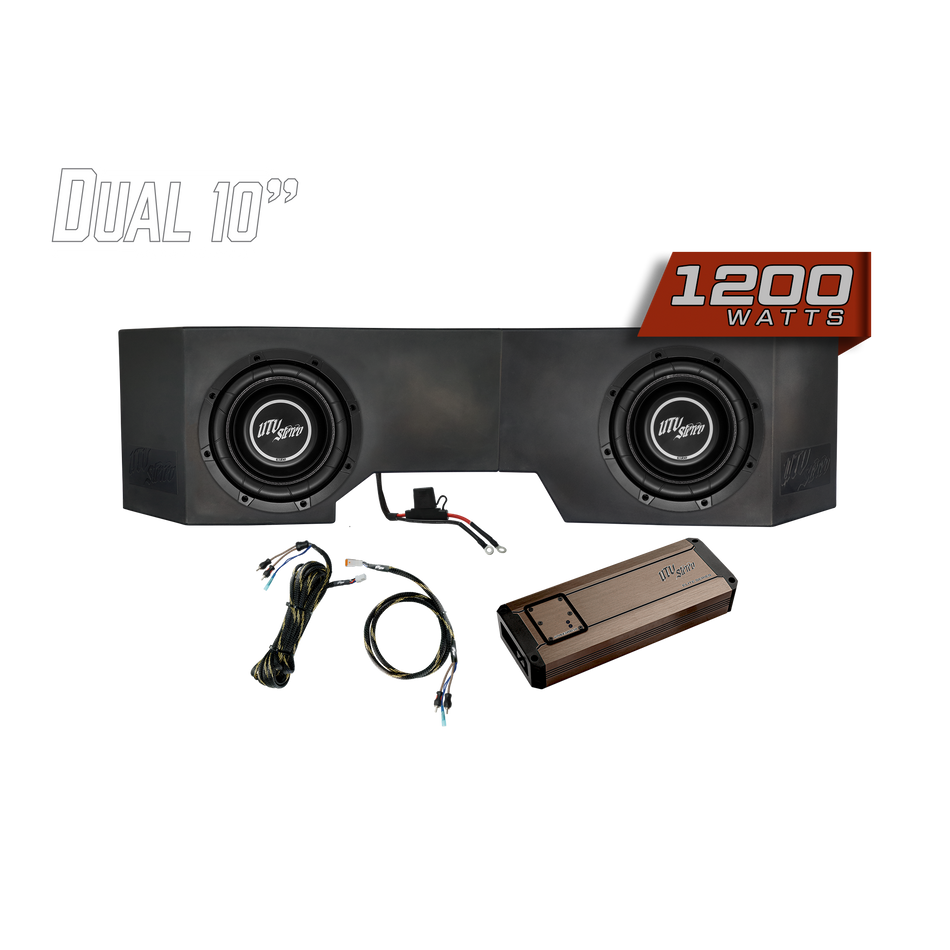 Kit de deux caissons de basses de 10 pouces pour Can-Am® Defender 1200 W | UTVS-DEF-SUB-1200-2