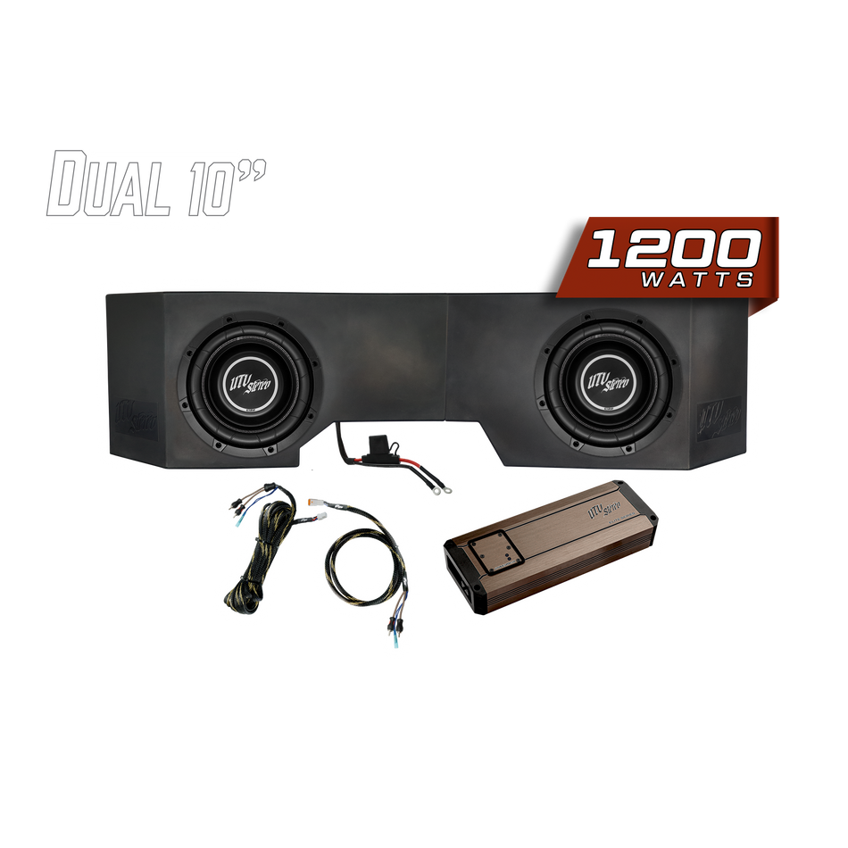 Kit de deux caissons de basses de 10 pouces pour Can-Am® Defender 1200 W | UTVS-DEF-SUB-1200-2
