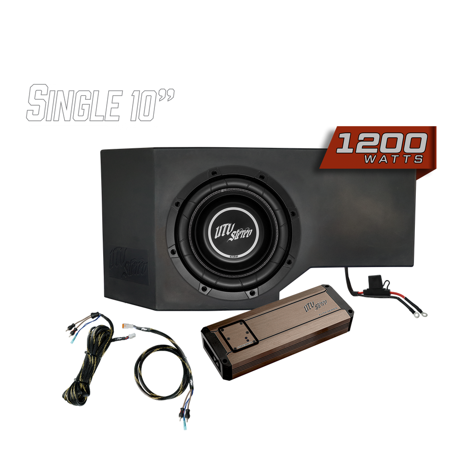 Kit de caisson de basses 10" côté passager pour Can-Am® Defender 1200 W | UTVS-DEF-SUB-1200-PASS