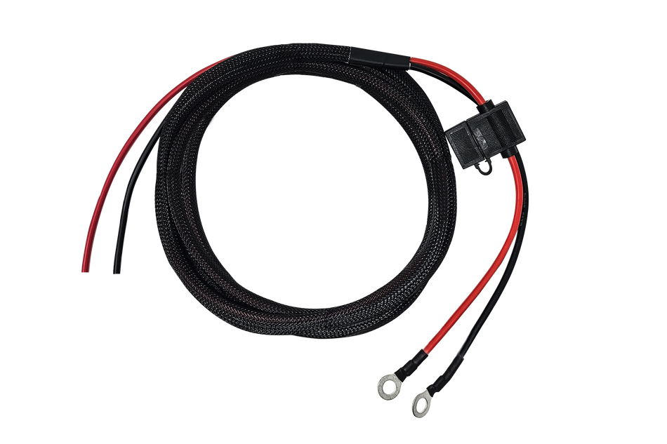 Faisceau d'alimentation pour amplificateur 12AWG - Fusible 40 A | UTVS-HRN-AMP-PWR-12AWG-147