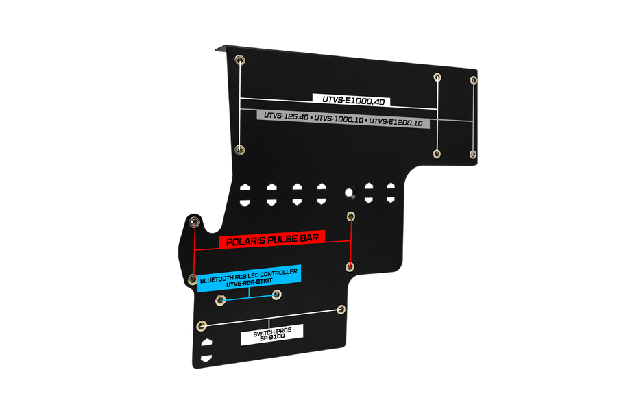 Support d'amplificateur Pulse Bar pour Polaris® RZR® Pro Series | UTVS-PRO-AMPMT-PB