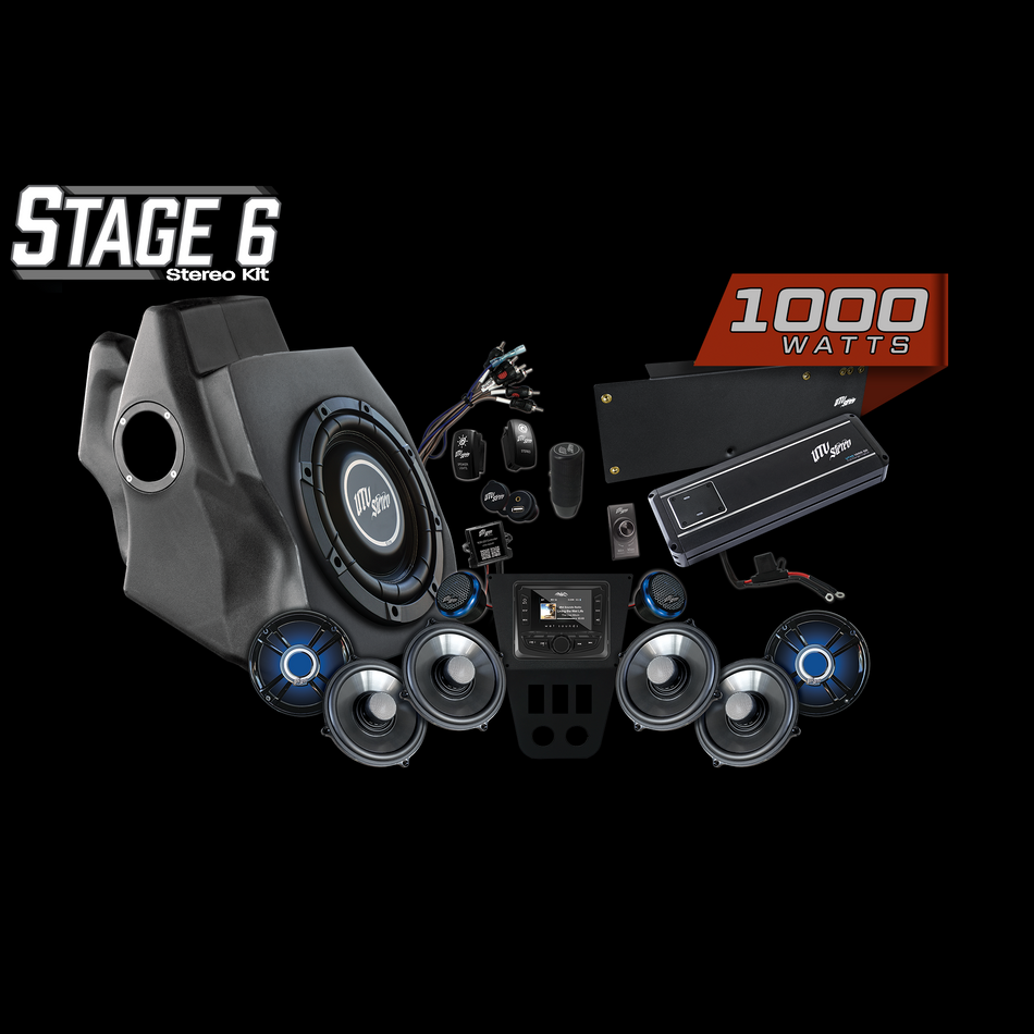 Kit stéréo RZR® Pro Series Signature Stage 6 | UTVS-PRO-S6-S 
