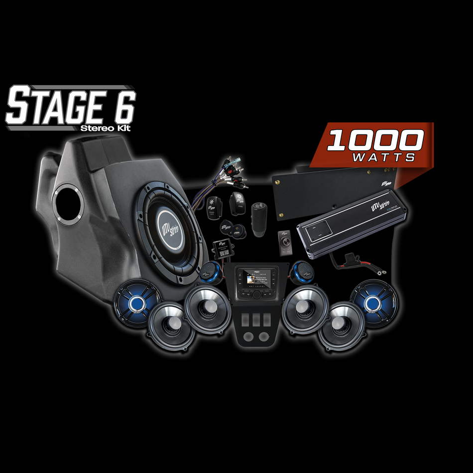 Kit stéréo RZR® Pro Series Signature Stage 6 | UTVS-PRO-S6-S 