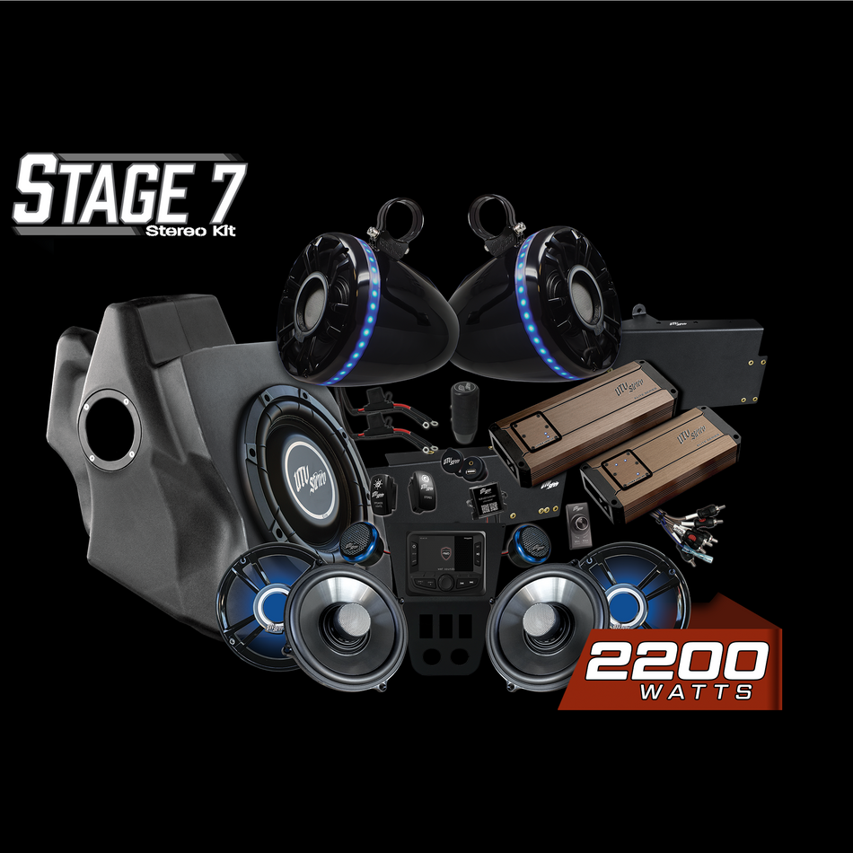 Kit stéréo RZR® Pro Series Elite Stage 7 | UTVS-PRO-S7-E