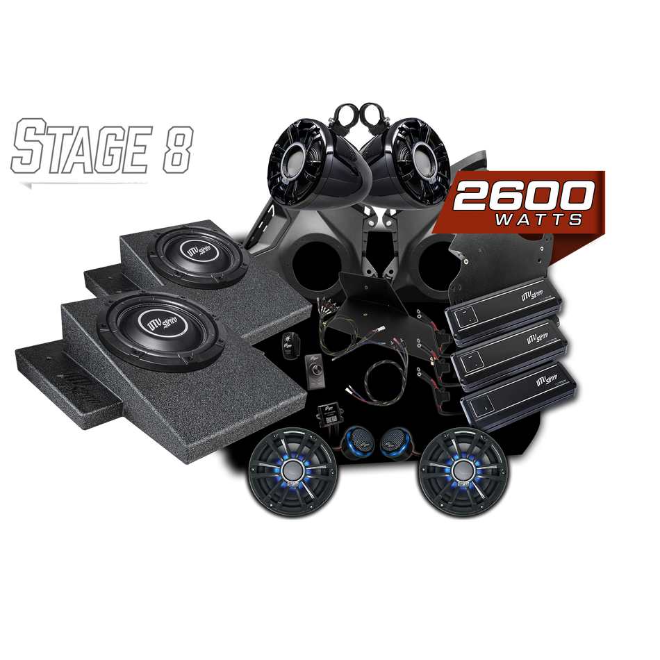 Kit stéréo Can-Am Maverick R Signature Stage 8