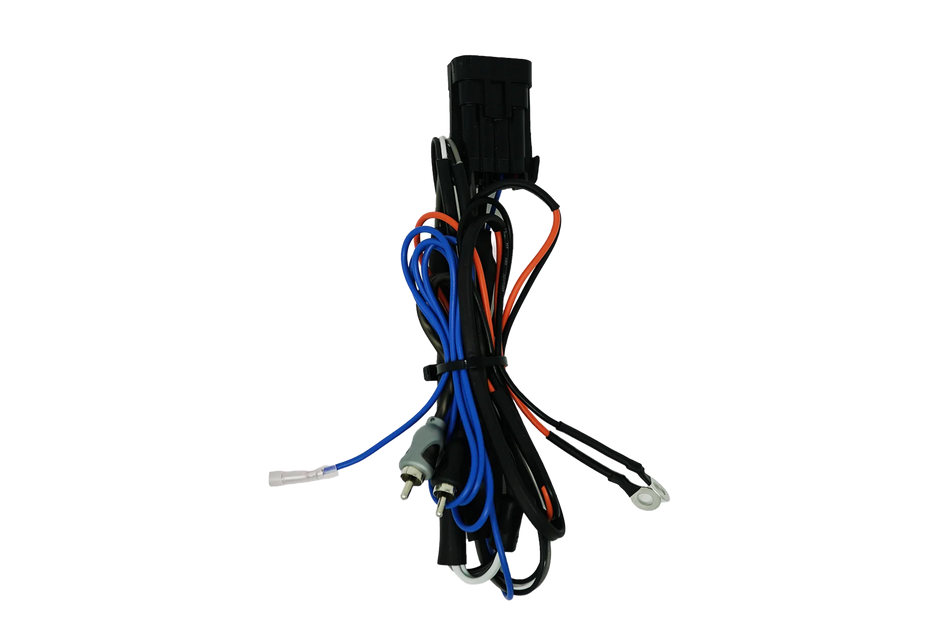RZR® Ride Command Amplifier Harness - Turn On & Delay Regulated | UTVS-RZR-RC-RCA-REGULATED