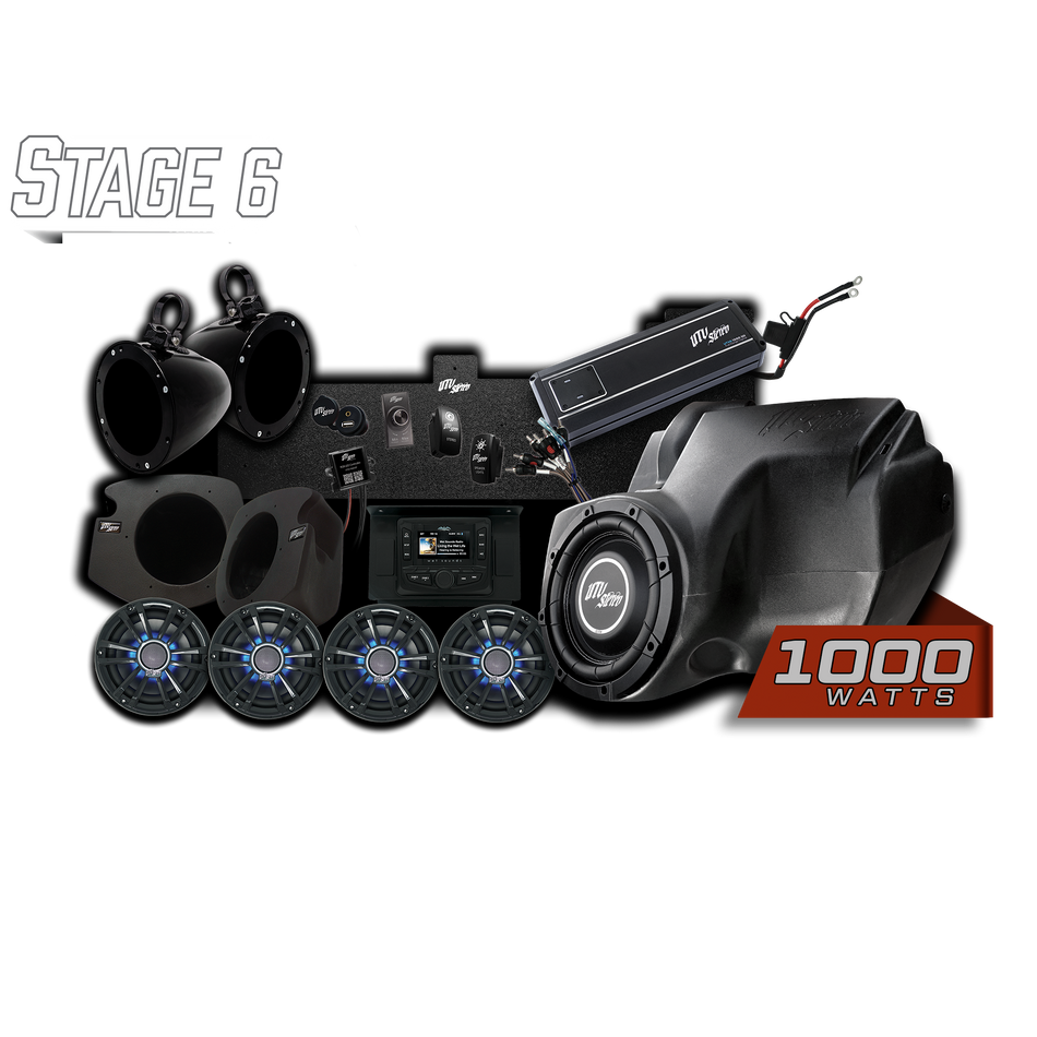 Kit stéréo RZR® Signature Series Stage 6 | UTVS-RZR-S6-S