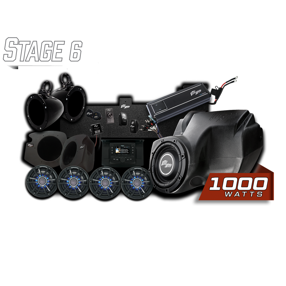 Kit stéréo RZR® Signature Series Stage 6 | UTVS-RZR-S6-S