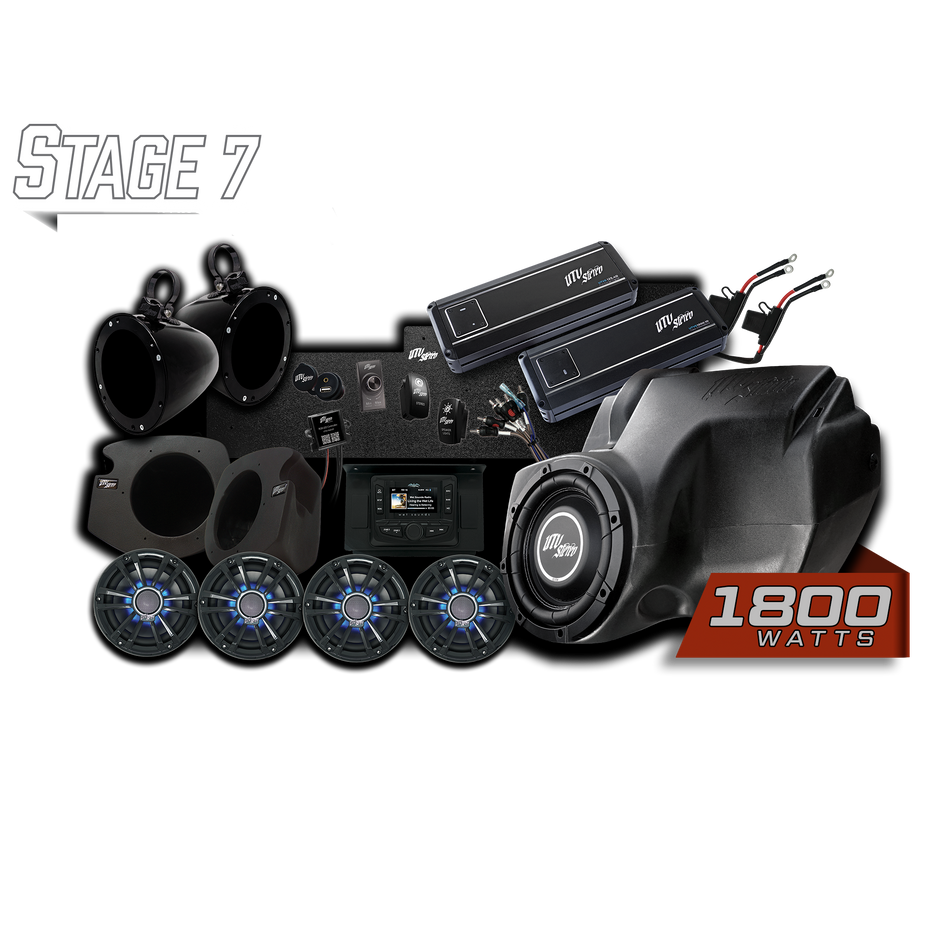 Kit stéréo RZR® Signature Series Stage 7 | UTVS-RZR-S7-S