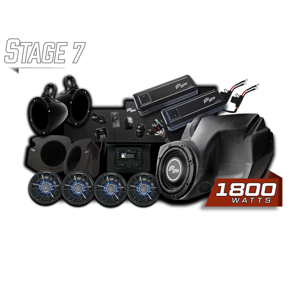 Kit stéréo RZR® Signature Series Stage 7 | UTVS-RZR-S7-S