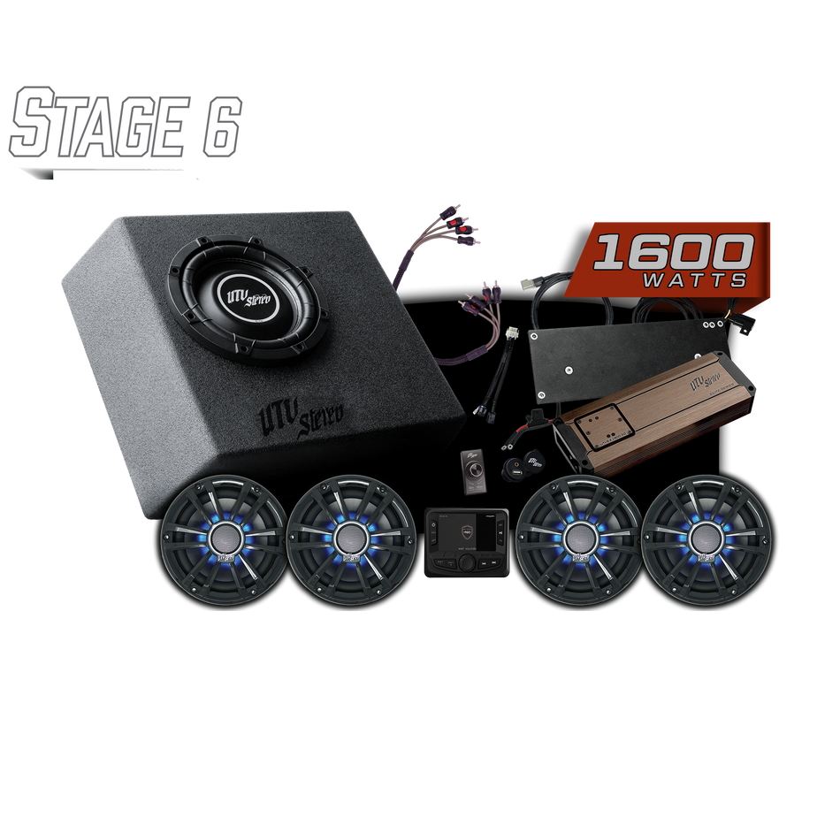 Kit stéréo Speed ​​UTV® Elite Series Stage 6 | UTVS-SPD-S6-E