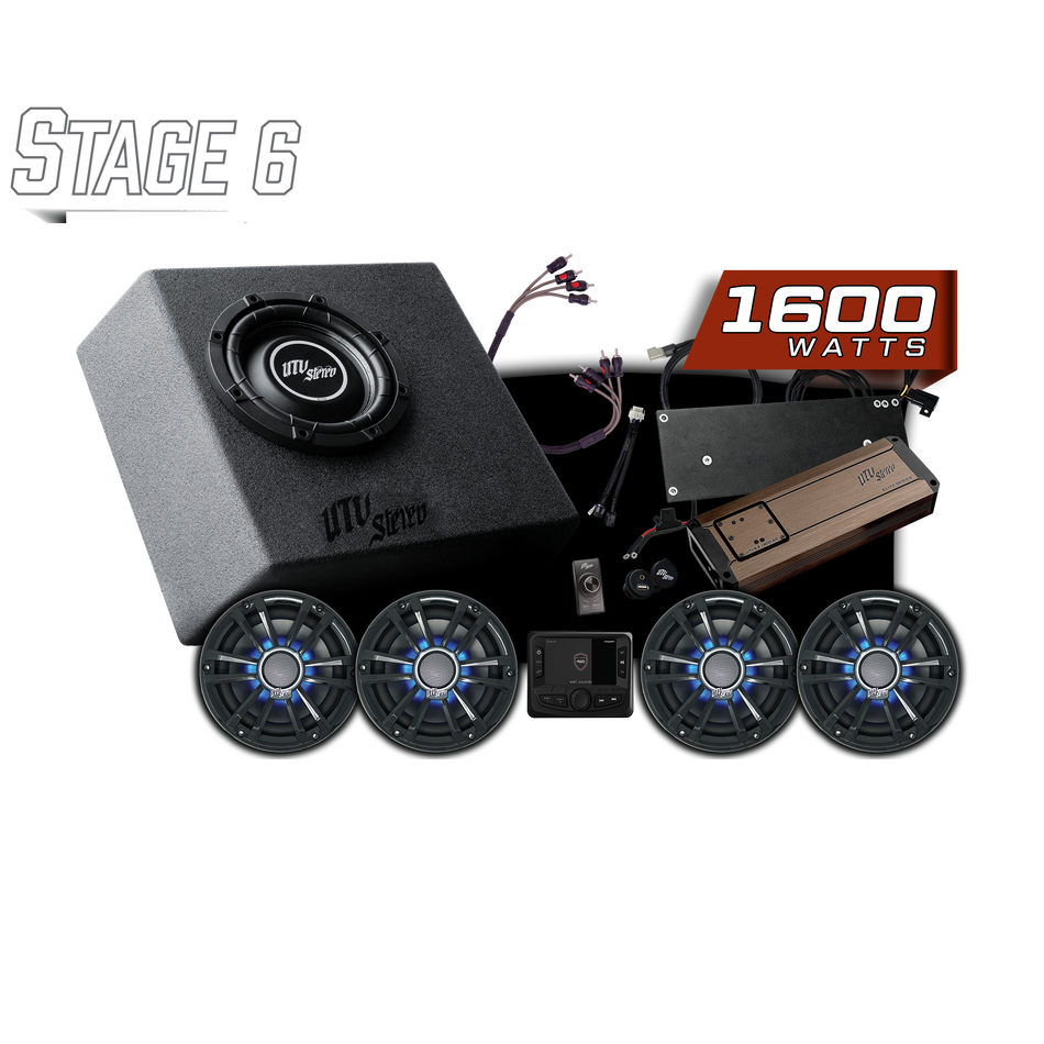 Kit stéréo Speed ​​UTV® Elite Series Stage 6 | UTVS-SPD-S6-E