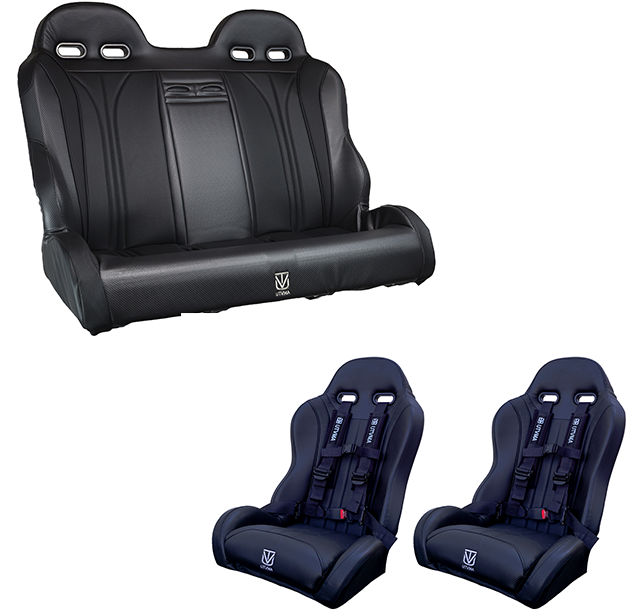 Ensemble de banquette arrière et de sièges baquets avant pour Honda Talon 4 (2019-2025)