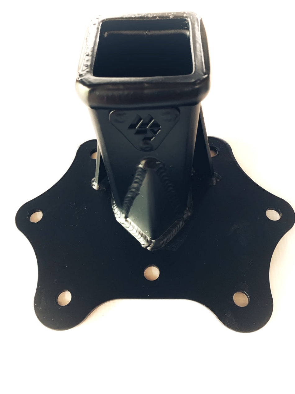 1K/TURBO - Placa de enganche del receptor para parachoques L&amp;W