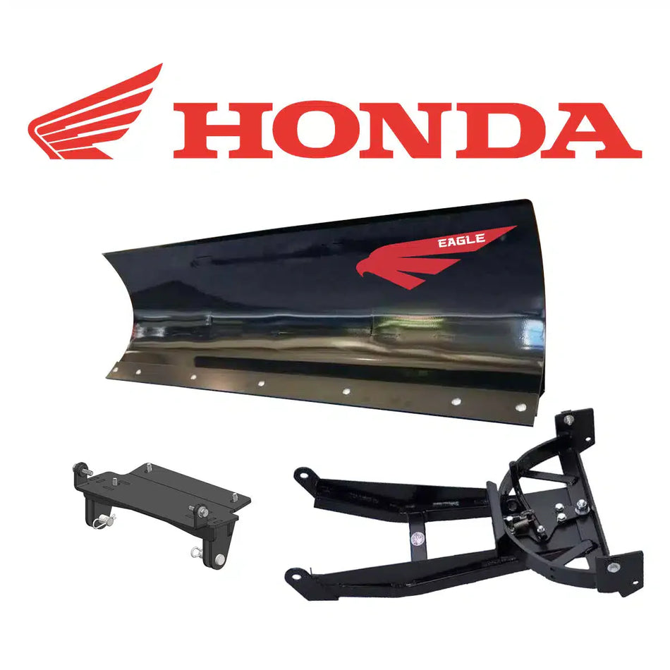 Lame à neige Eagle 72″ UTV en acier, système de lame complet à montage avant pour Honda 1000 (Pioneer/Forest/5) (2016-2024)